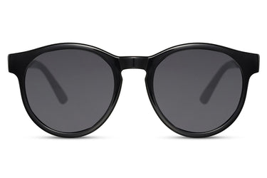 Heart-shaped sunglasses with pink lenses